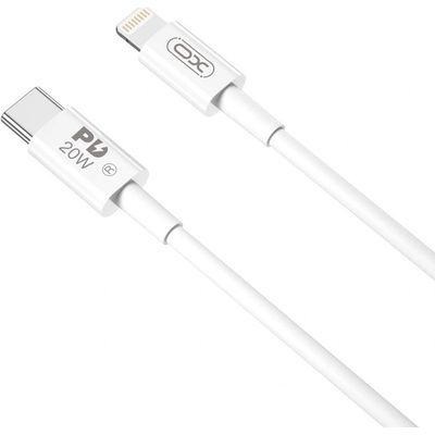 XO NB-Q189B PD USB-C - Lightning, 20W, 2m, bílý