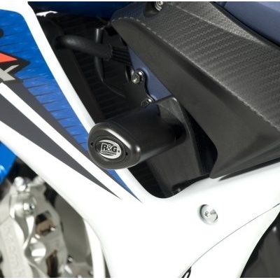 Aero padací chrániče R&G Racing pro motocykly SUZUKI GSXR600/750 L1 (´11), černé, bez úprav kapotáže