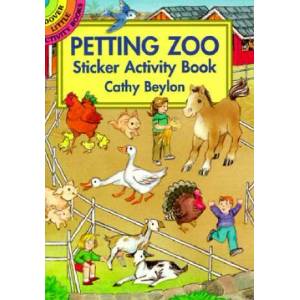 Petting Zoo Sticker Activity Book | Cathy Beylon (ISBN: 9780486400983)