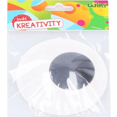 Pohyblivé oči samolepící 10cm 1ks