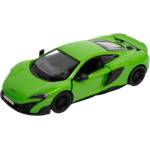 Kinsmart Метална количка Kinsmart - McLaren 675LT, 1: 36, зелена (55118)