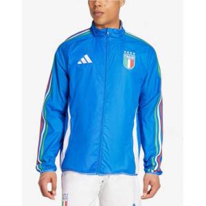 Adidas x Italy Anthem Football Jacket Blue/White - magazinko