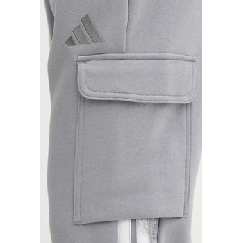 adidas Спортен панталон adidas Seasonal AOP мъжки в сиво с апликация JM1715 (JM1715)