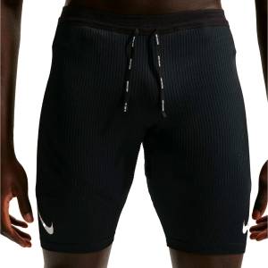 Nike Мъжки клин за бягане Nike Dri-Fit ADV Aeroswift Brief Half Tight Running tights - Black / Summit White (027-1222-0112)