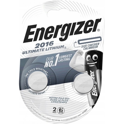 Energizer Ultimate Lithium CR2016 2 ks 7638900423020