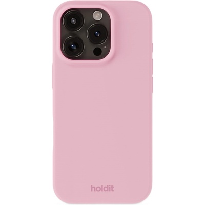 Holdit Гръб Holdit Silicone Case за iPhone 16 Pro - Розов