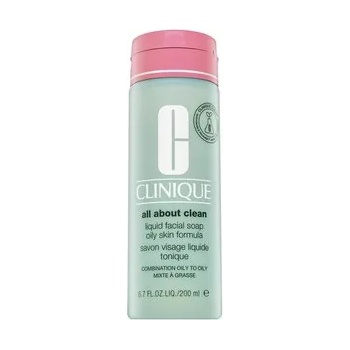 Clinique Liquid Facial Soap Oily Skin Formula течен сапун за лице за мазна кожа 200 ml