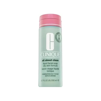 Clinique Liquid Facial Soap Oily Skin Formula течен сапун за лице за мазна кожа 200 ml