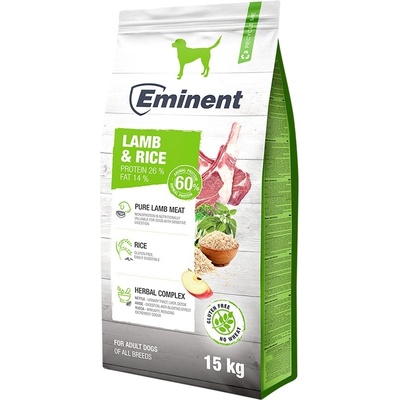 Eminent Lamb & Rice 26/14 15 kg