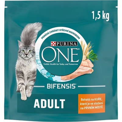 Purina ONE BIFENSIS Adult s kuracietem 1,4 kg