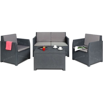 TOOMAX set DIANA 4 SEATER - grafit, 4 ks