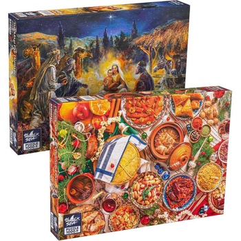 Image 1 of Black Sea Коледен пакет Black Sea 2 пъзела х 1000 части