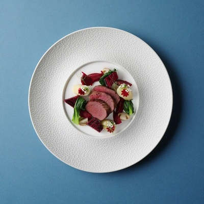 FINE DINE Prezentačný tanier 290 mm, biely Fizz