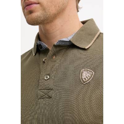 Blauer тениска с яка мъжка от памук DAMON (BLUT02288)