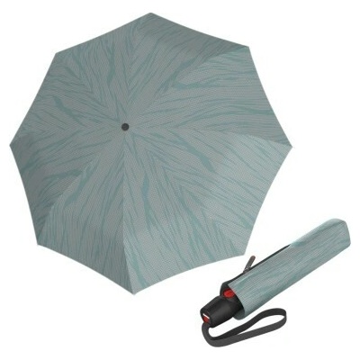 Knirps T.200 Medium Duomatic Liana Sky elegantný plne automatický dáždnik