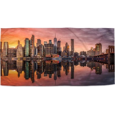 Sablio Uterák New York Západ slnka 70 x 140 cm