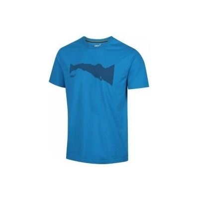 Inov-8 Graphic Tee Ridge blue triko modré