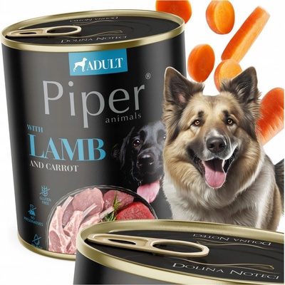 Piper Adult jahňa mrkva a hnedá ryža 800 g