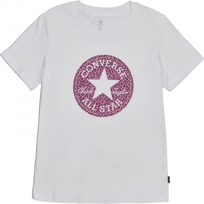 converse CHUCK TAYLOR ALL STAR LEOPARD PATCH TEE Dámske tričko 10023438 A02