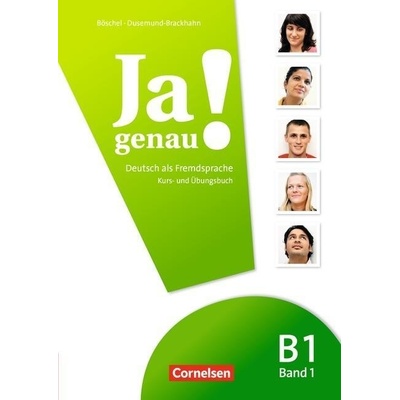 Ja genau! B1/1 Kurs- und Übungsbuch mit Lösungen und Audio CD