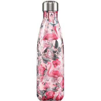 Chilly's Bottles Tropical Flamingo Термо бутилка, 500 мл (B500TRFLM_3D)
