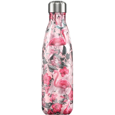 Chilly's Bottles Tropical Flamingo Термо бутилка, 500 мл (B500TRFLM_3D)