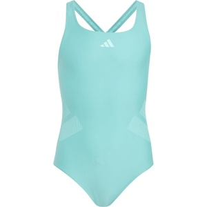 Adidas Детски бански костюм Adidas Kid's 3 Bar Logo C-Back Suit Swimsuit - Mint Ton - размер 128 (EU) (750-2929-0212)