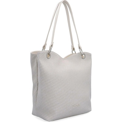 Le Sands 4619 praktická shopper kabelka krémová