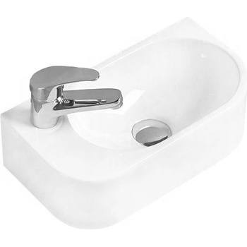 Mexen Viera подвижуема мивка за плот 40 x 21 см, бяла - 21274000R (21274000R)