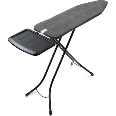 Brabantia Дъска за гладене с поставка за парогенератор Brabantia - Denim Black, B 124 x 38 cm (1003351)