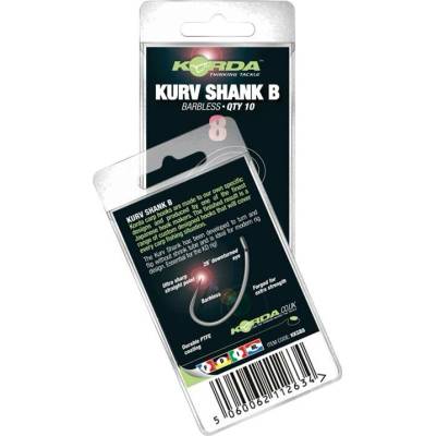 Korda Háčky Kurv Shank Bez Protihrotu 10 ks Vel.1