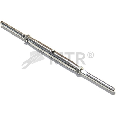 MTR Napínák trubkový s lisovacími koncovkami, nerezový Varianta: Napínák trubkový s lisovacími koncovkami, nerezový 4mm/M8 nerez A4 – Hledejceny.cz