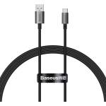 Baseus Кабел за данни Baseus Superior, Type-C, 100W, 1.0m, Black - 40449 (de-40449)