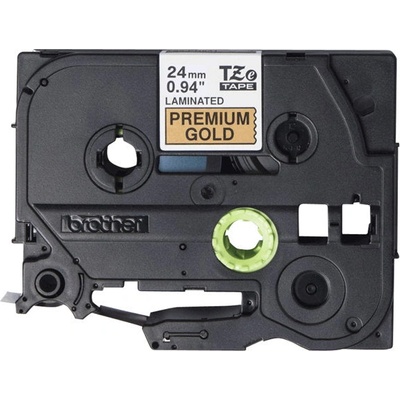 Brother TZEPR851 Касети с лента 24 mm честотна лента Premium златисто черно (TZEPR851)