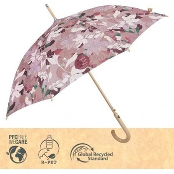 Perletti green magnolia deštník dámský automatický vícebarevný