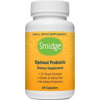 Smidge Optimal Probiotics, 13 щама, 10 милиарда CFU, 60 растителни капсули