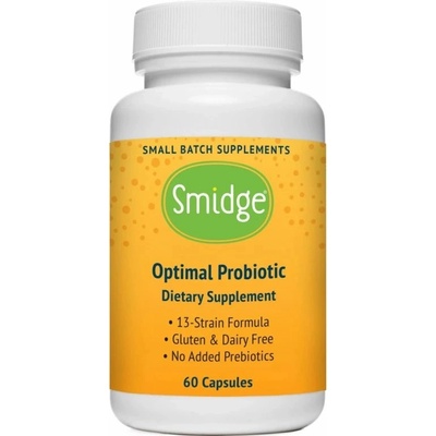 Smidge Optimal Probiotics, 13 щама, 10 милиарда CFU, 60 растителни капсули