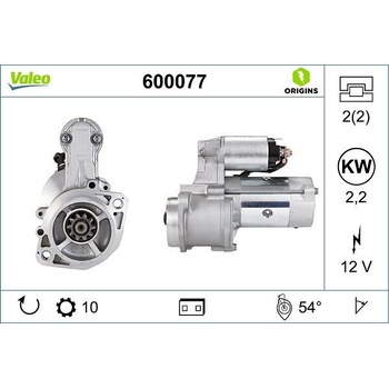 Štartér VALEO 600077