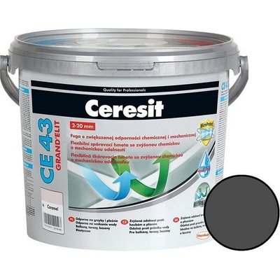 Ceresit CE43 spárovací hmota 5 kg, graphite