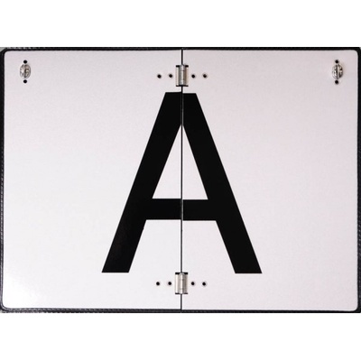 cedule "A" odpad skládací s gumovým okrajem