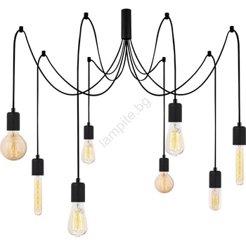 ASIR GROUP Пендел KABLUNI 8xE27/100W/230V паяк (AS0305)