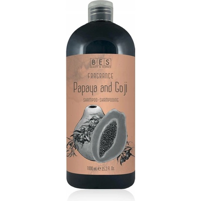 Bes Fragrance Papaya a Goji šampon na vlasy 1000 ml