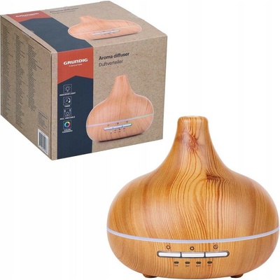 Grundig Aroma difuzér elektrický dřevěný s LED osvětlením ED 255998 300 ml