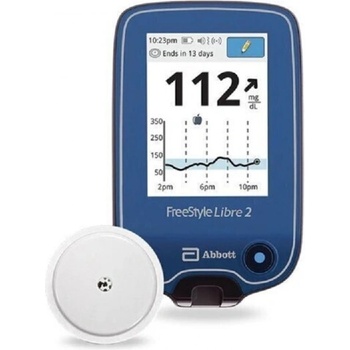 ABBOTT Флаш система за измерване на кръвната захар , Abbott Freestyle Libre 2 Glucose Monitoring System with Flash Technology, 1pc