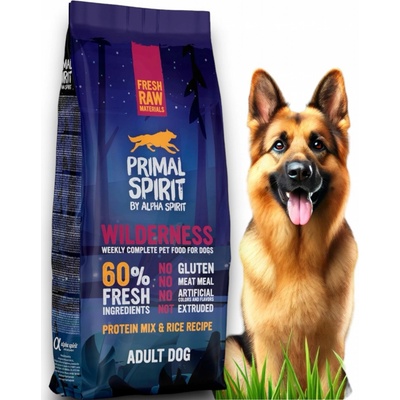 Primal Spirit Dog 60% Wilderness 12 kg