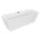 Mexen Volta 170x75 cm white/black (51131707500-70)