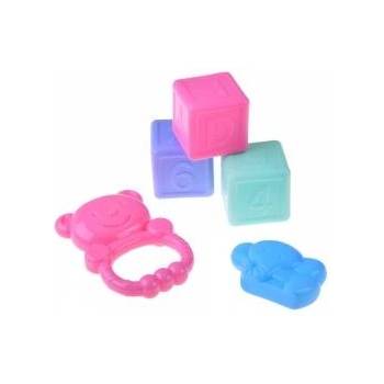 Jokomisiada Interactive BOBAS doll 46cm - in a lilac dress + accessories ZA5834