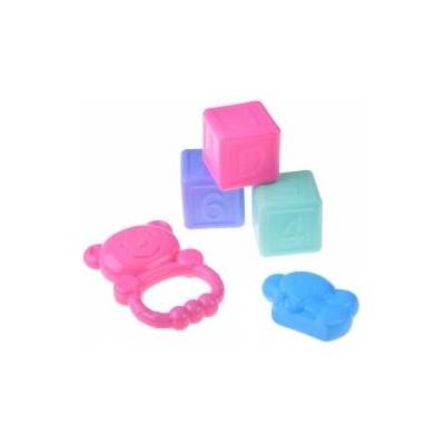 Jokomisiada Interactive BOBAS doll 46cm - in a lilac dress + accessories ZA5834