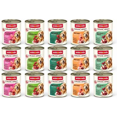 Animonda bezobilné mix chutí 15 x 800 g