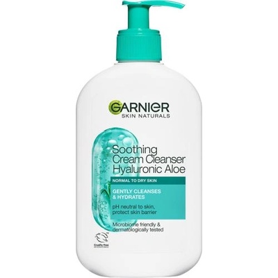 Garnier Skin Naturals Hyaluronic Aloe Soothing Cream Cleanser хидратиращ почистващ крем 250 ml за жени